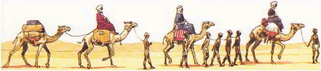 караван Ибн Баттута в пустыне Сахара